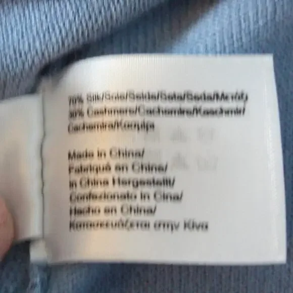 Brooks Brothers Silk Cashmere Blend V-Neck Sweater Size XL - Picture 8 of 9